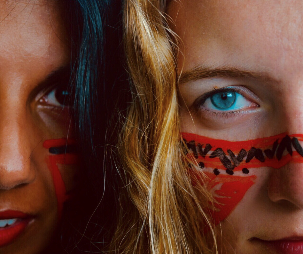 two tribal women